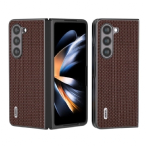 Cover Samsung Galaxy Z Fold 5 Ægte Abeel Læder