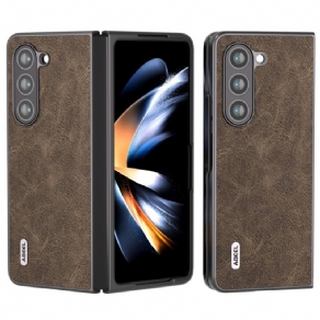 Cover Samsung Galaxy Z Fold 5 Litchi Kunstlæder Abeel