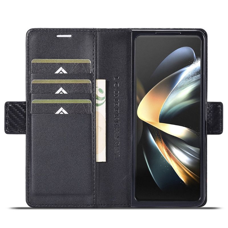 Flip Cover Samsung Galaxy Z Fold 5 Kulfiber Lc.imeeke