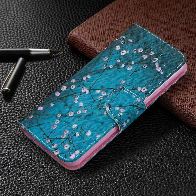 Flip Cover Honor 9A Blomstrende Træ