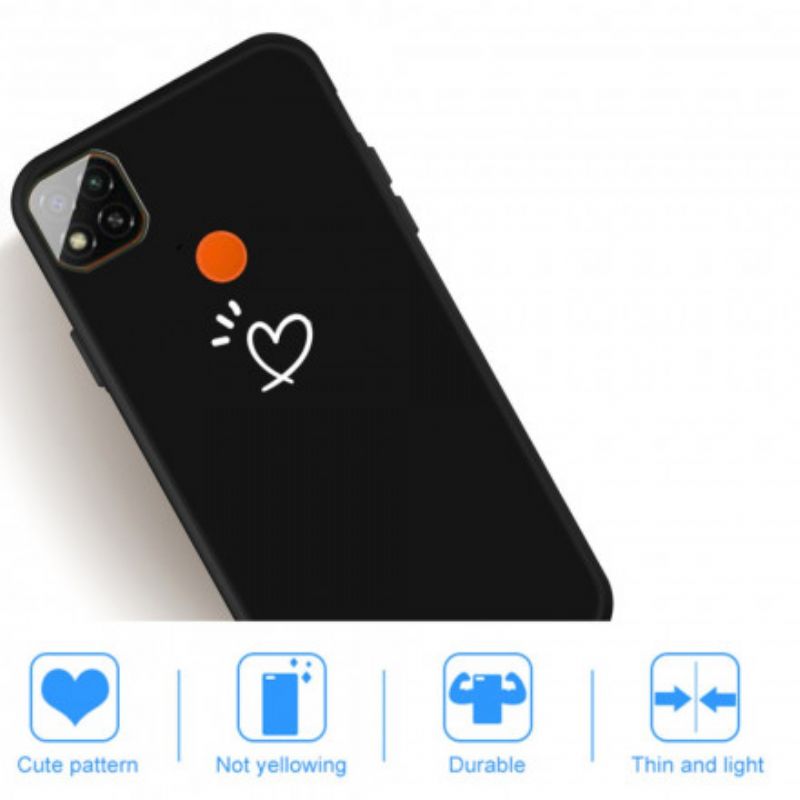 Cover Xiaomi Redmi 9C Beating Heart Silikone