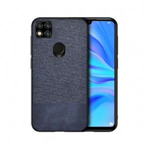 Cover Xiaomi Redmi 9C Bi-tekstur Imiteret Læder