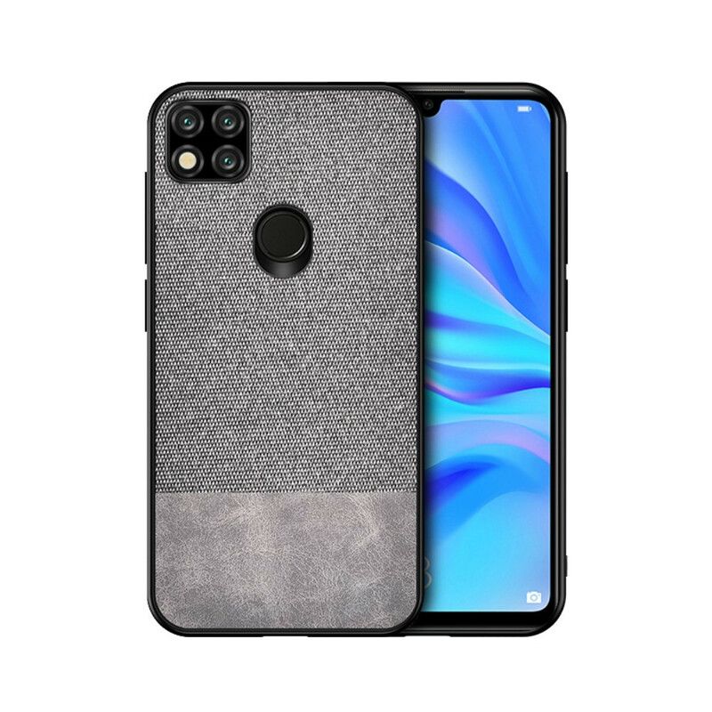 Cover Xiaomi Redmi 9C Bi-tekstur Imiteret Læder