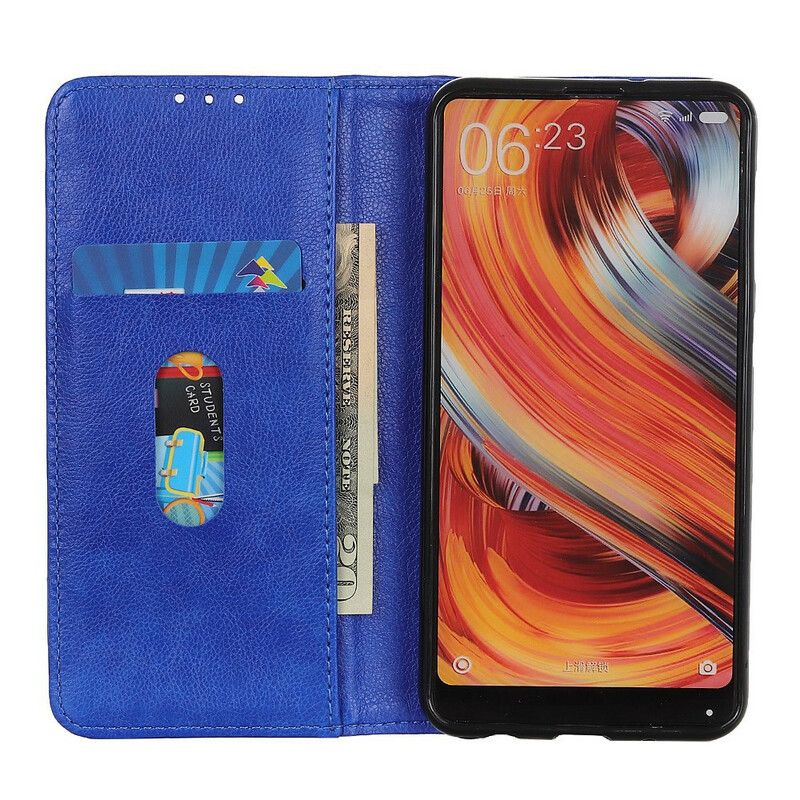 Cover Xiaomi Redmi 9C Flip Cover Charm Split Lychee Læder