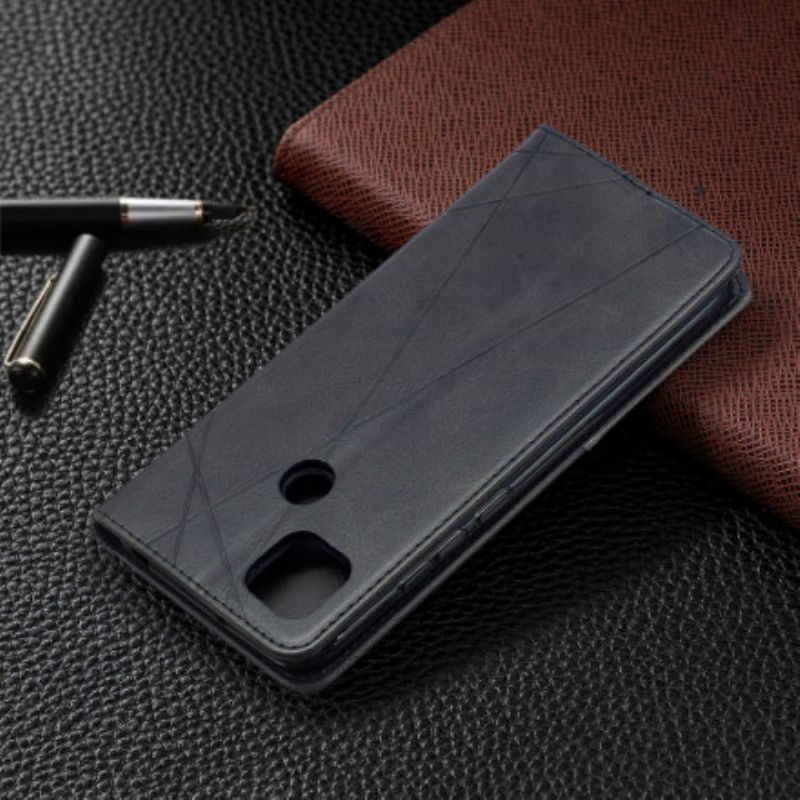 Cover Xiaomi Redmi 9C Flip Cover Kunstnerstil