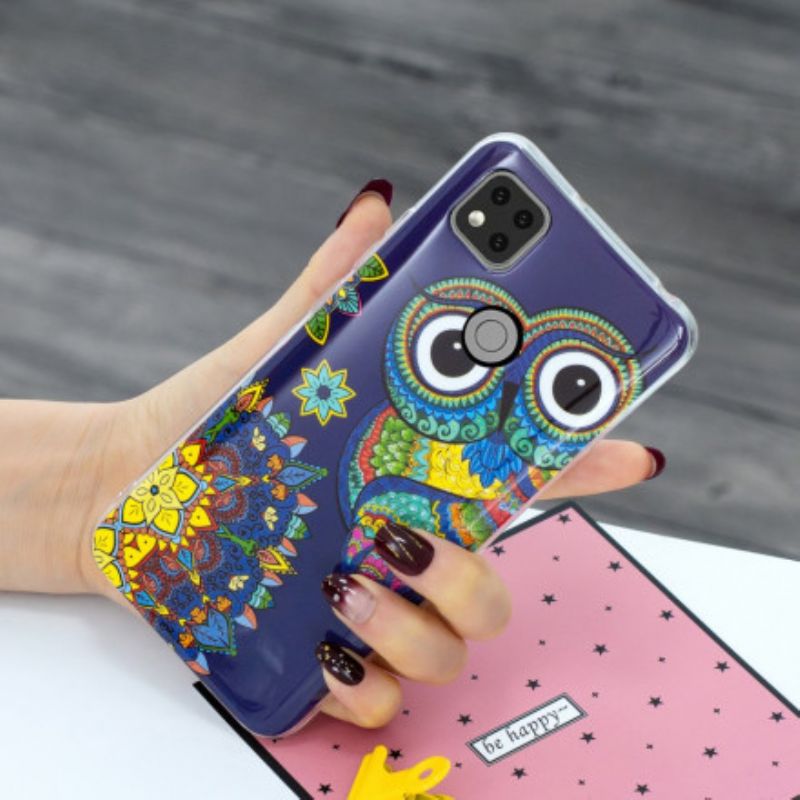 Cover Xiaomi Redmi 9C Fluorescerende Ugle