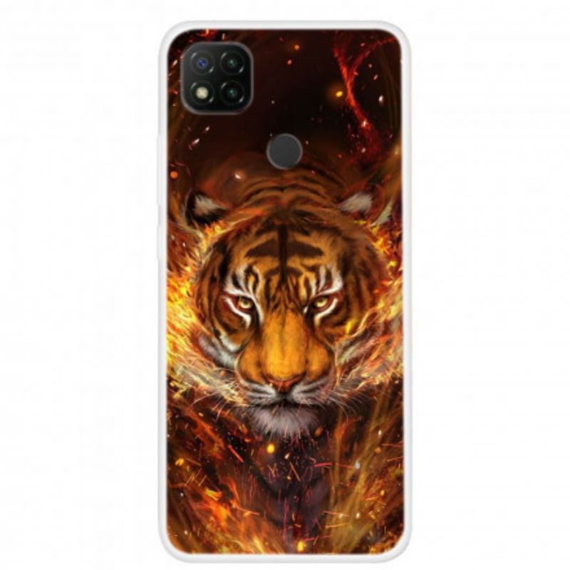 Cover Xiaomi Redmi 9C Ild Tiger