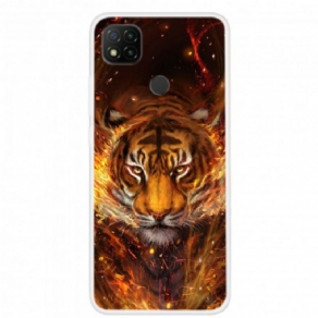 Cover Xiaomi Redmi 9C Ild Tiger