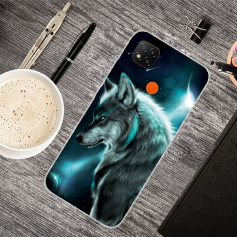 Cover Xiaomi Redmi 9C Kongelig Ulv