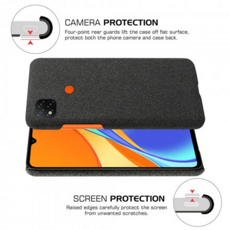 Cover Xiaomi Redmi 9C Ksq Chic Stof