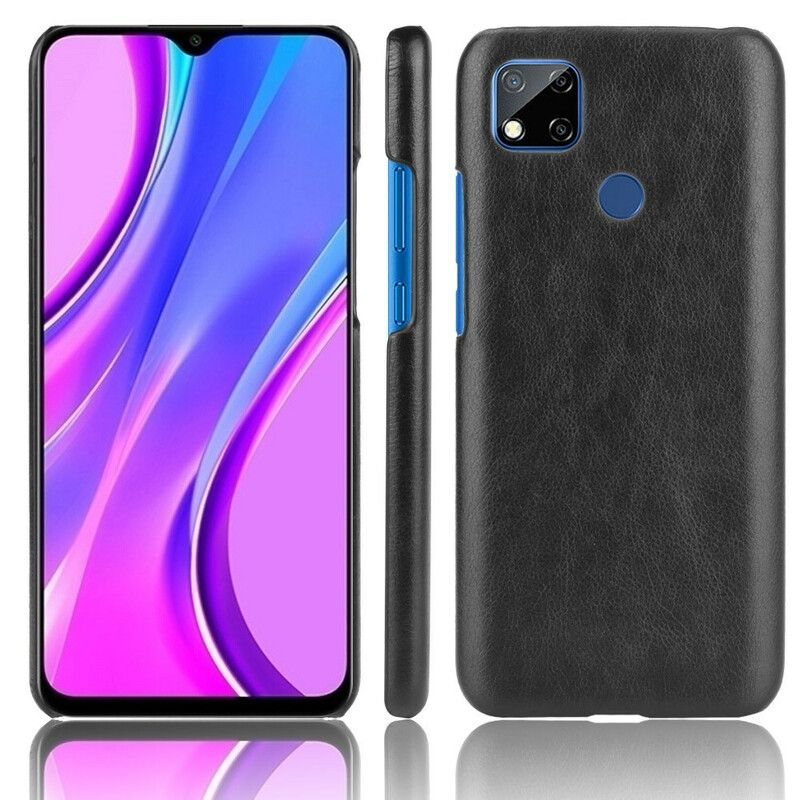 Cover Xiaomi Redmi 9C Lichi-lædereffekt