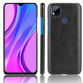 Cover Xiaomi Redmi 9C Lichi-lædereffekt