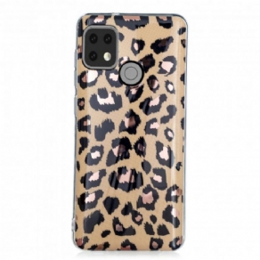 Cover Xiaomi Redmi 9C Marmor I Leopardstil