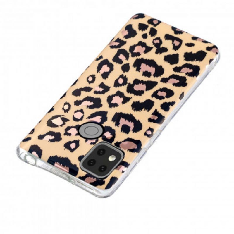 Cover Xiaomi Redmi 9C Marmor I Leopardstil