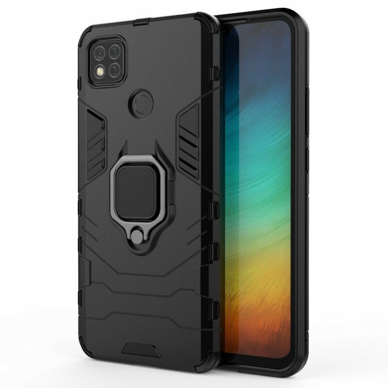 Cover Xiaomi Redmi 9C Modstandsdygtig Ring