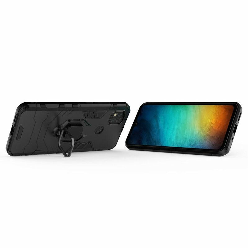 Cover Xiaomi Redmi 9C Modstandsdygtig Ring