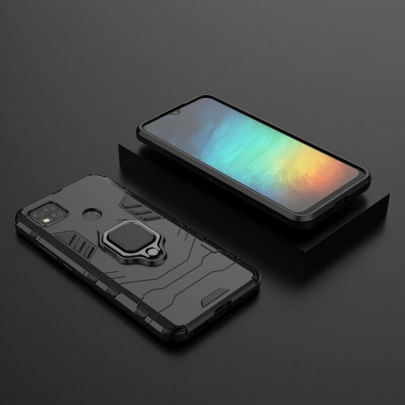 Cover Xiaomi Redmi 9C Modstandsdygtig Ring