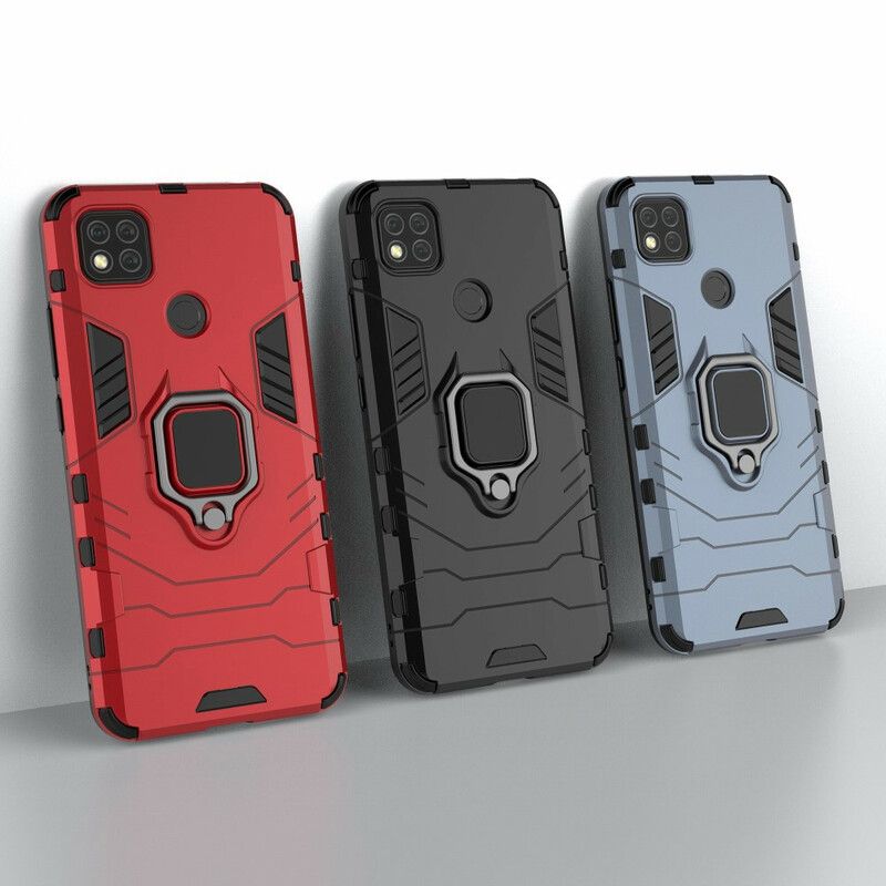 Cover Xiaomi Redmi 9C Modstandsdygtig Ring