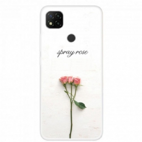 Cover Xiaomi Redmi 9C Spray Roses