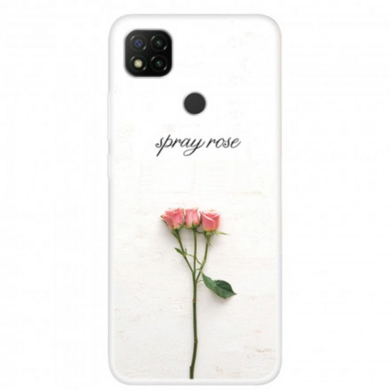 Cover Xiaomi Redmi 9C Spray Roses