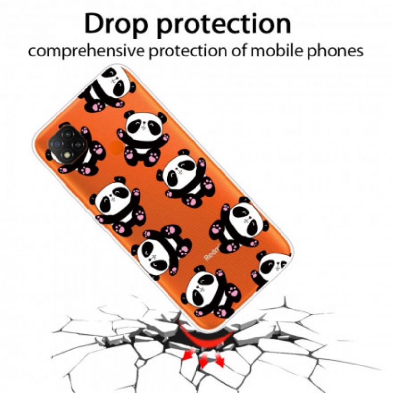 Cover Xiaomi Redmi 9C Top Pandaer Sjov