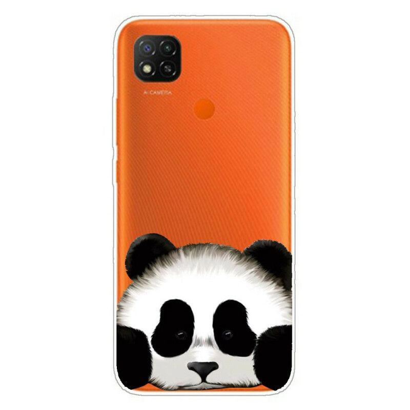 Cover Xiaomi Redmi 9C Transparent Panda