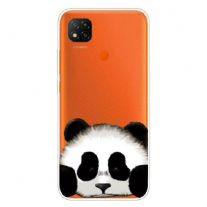 Cover Xiaomi Redmi 9C Transparent Panda