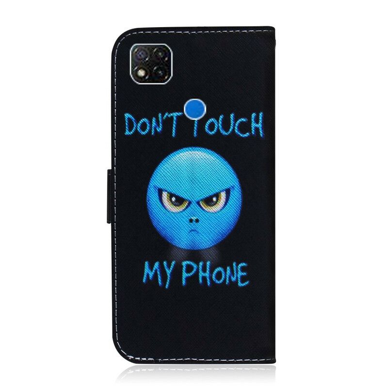 Flip Cover Xiaomi Redmi 9C Emoji-telefon