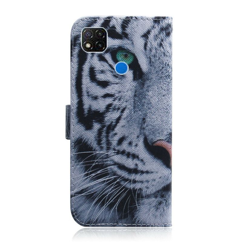 Flip Cover Xiaomi Redmi 9C Tigeransigt