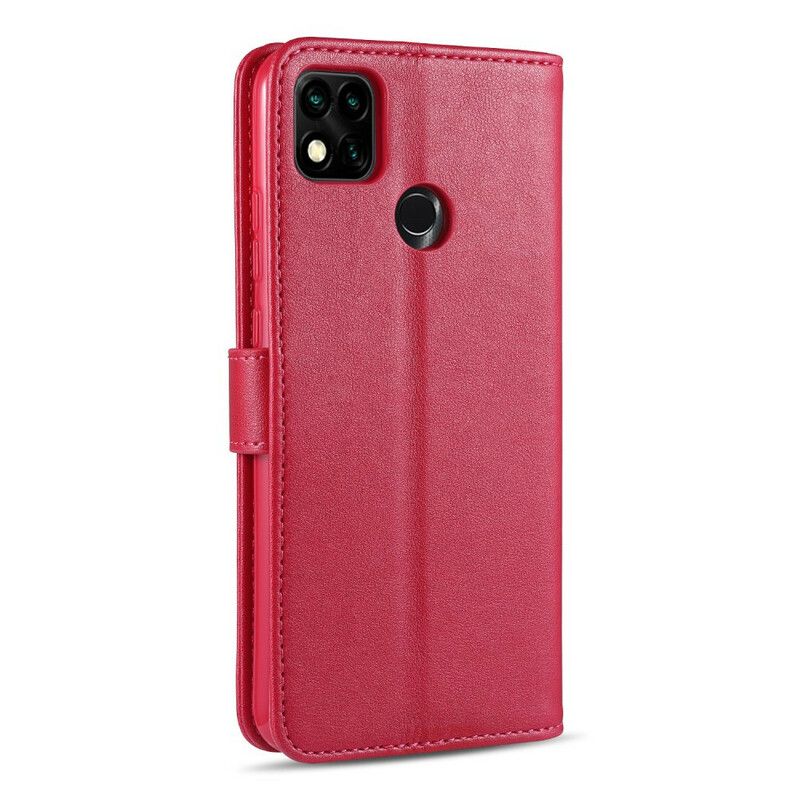 Læder Cover Xiaomi Redmi 9C Azns Kunstlæder