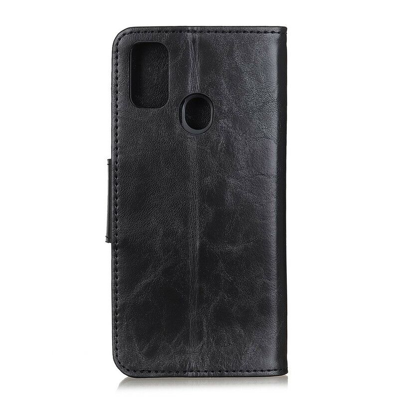 Læder Cover Xiaomi Redmi 9C Flip Cover Magnetisk Klap