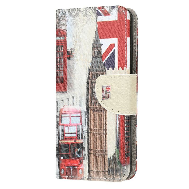 Læder Cover Xiaomi Redmi 9C London Life