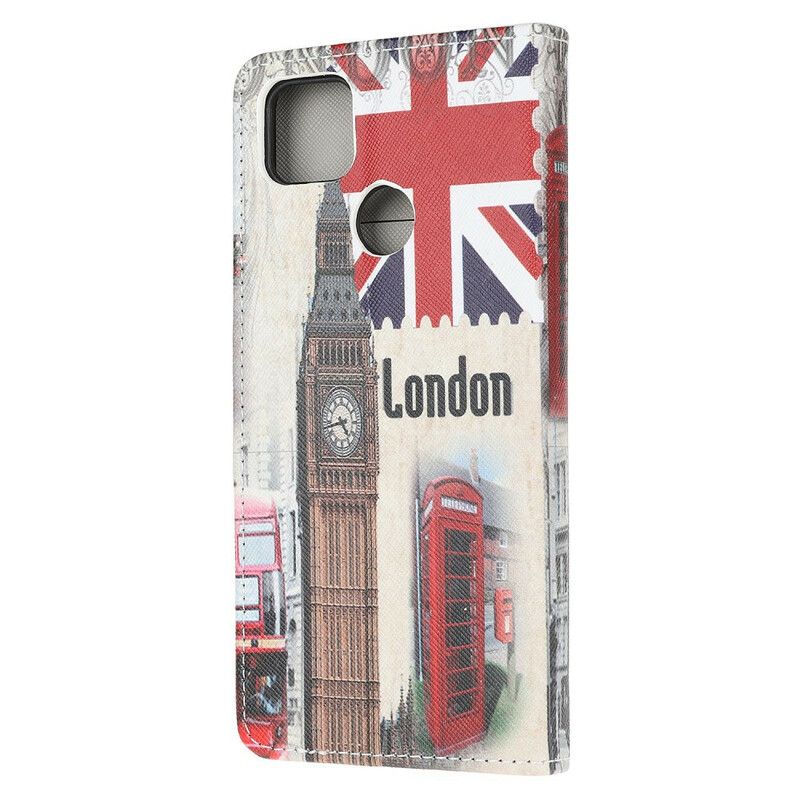 Læder Cover Xiaomi Redmi 9C London Life