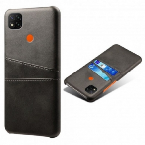 Mobilcover Xiaomi Redmi 9C Dobbelt Ksq-kortholder