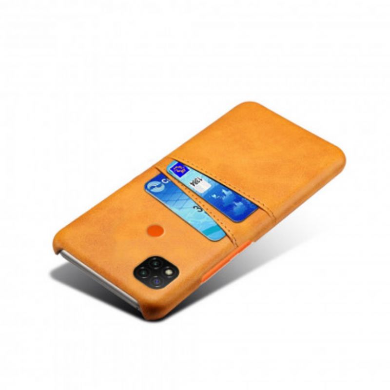 Mobilcover Xiaomi Redmi 9C Dobbelt Ksq-kortholder