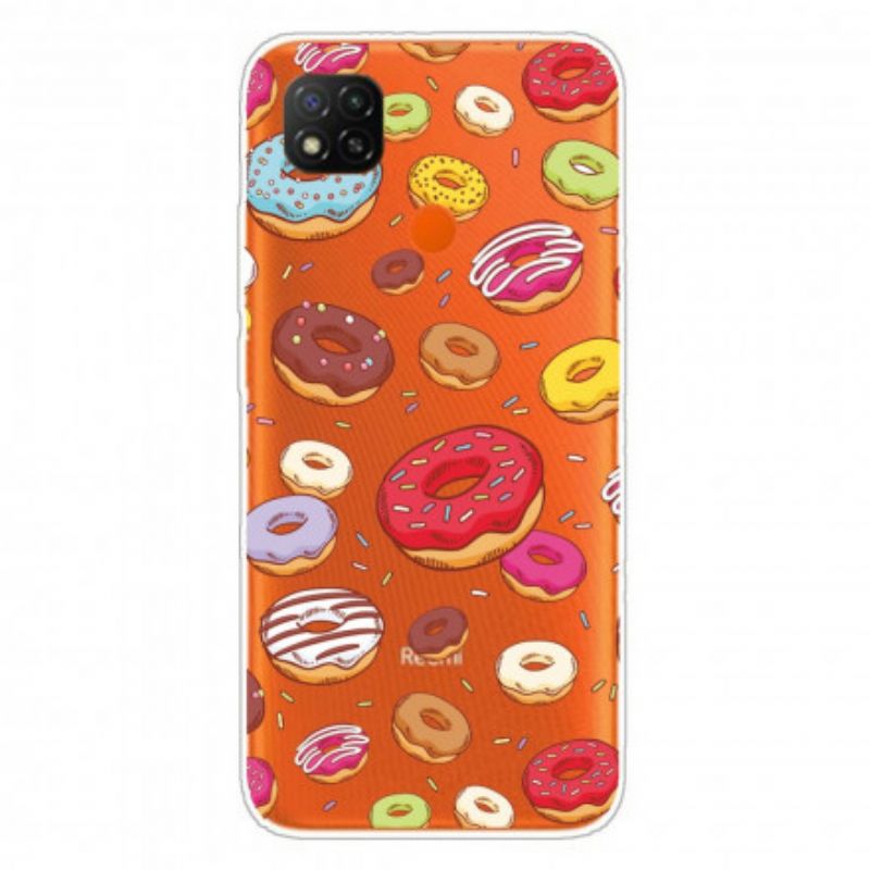 Mobilcover Xiaomi Redmi 9C Elsker Donuts