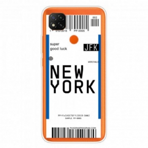 Mobilcover Xiaomi Redmi 9C Pas Til New York