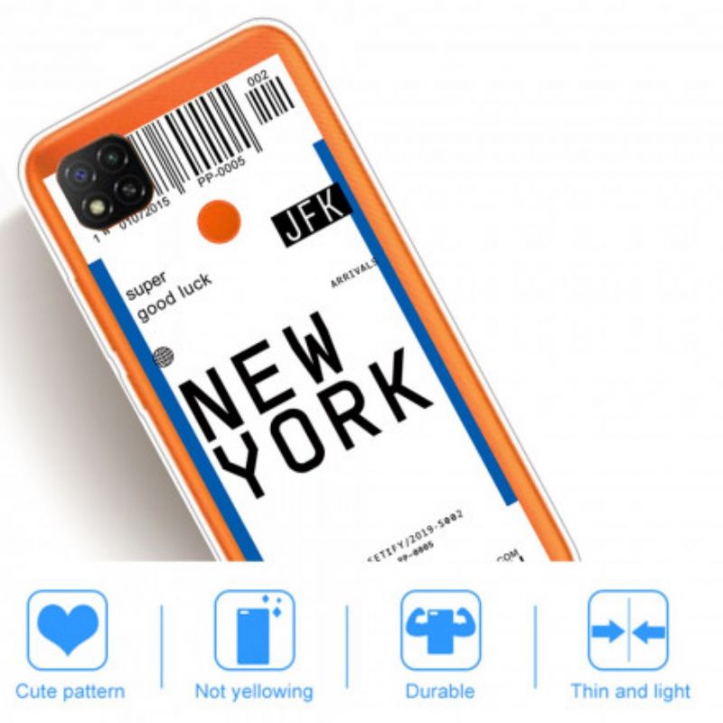 Mobilcover Xiaomi Redmi 9C Pas Til New York