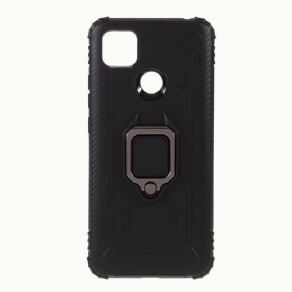 Mobilcover Xiaomi Redmi 9C Ringstil Kulfiber