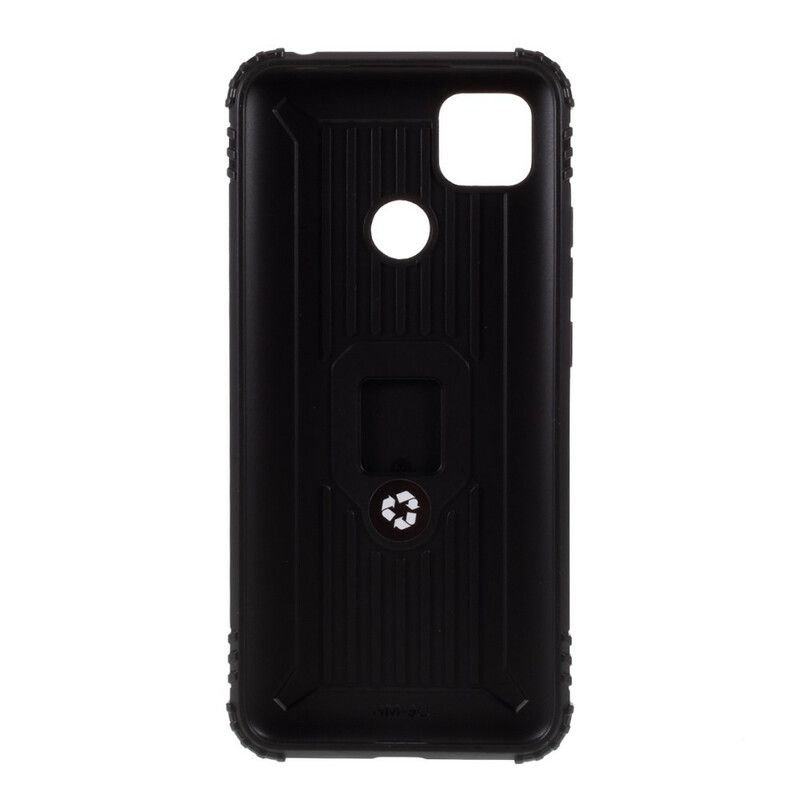 Mobilcover Xiaomi Redmi 9C Ringstil Kulfiber