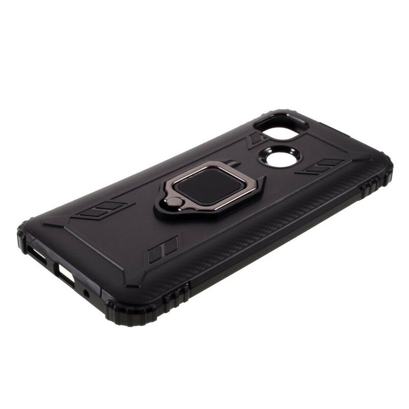 Mobilcover Xiaomi Redmi 9C Ringstil Kulfiber