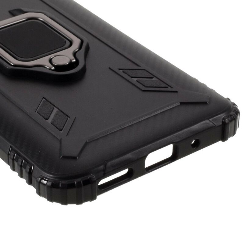 Mobilcover Xiaomi Redmi 9C Ringstil Kulfiber