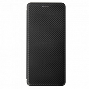 Cover Moto G9 Power Flip Cover Silicone Carbon