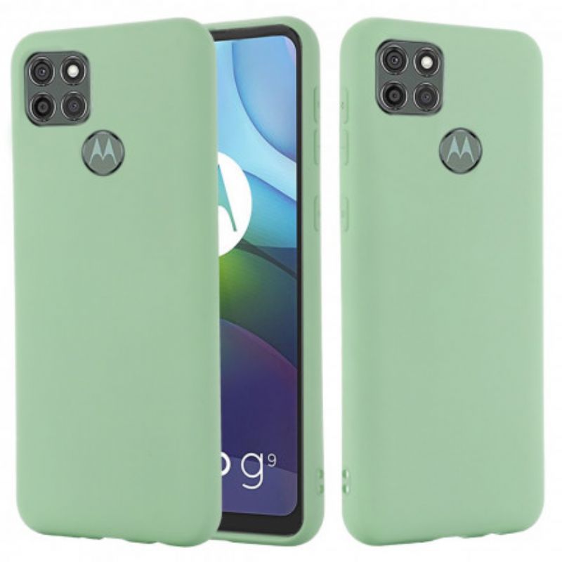 Cover Moto G9 Power Flydende Silikone Med Snor