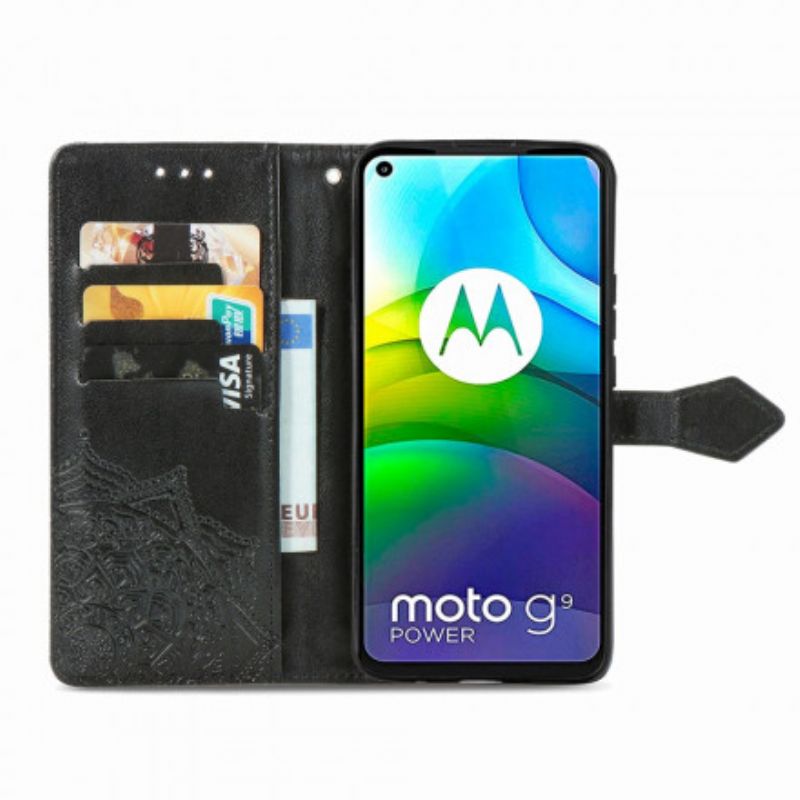 Flip Cover Moto G9 Power Middelaldermandala