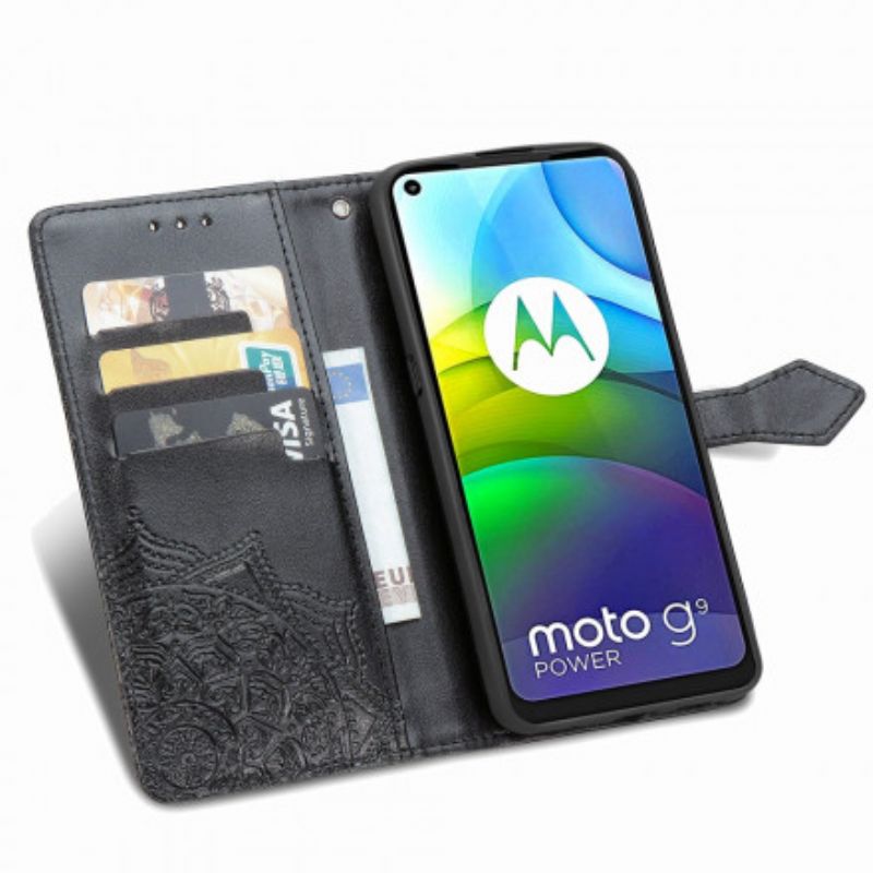 Flip Cover Moto G9 Power Middelaldermandala