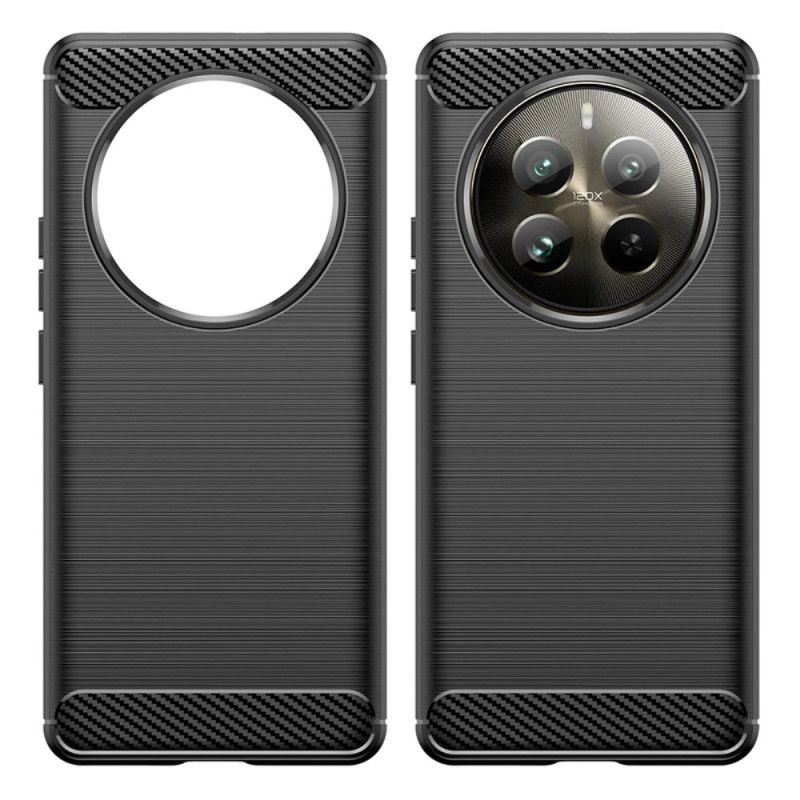 Cover Realme 12 Pro / 12 Pro Plus Telefon Etui Børstet Kulfiber