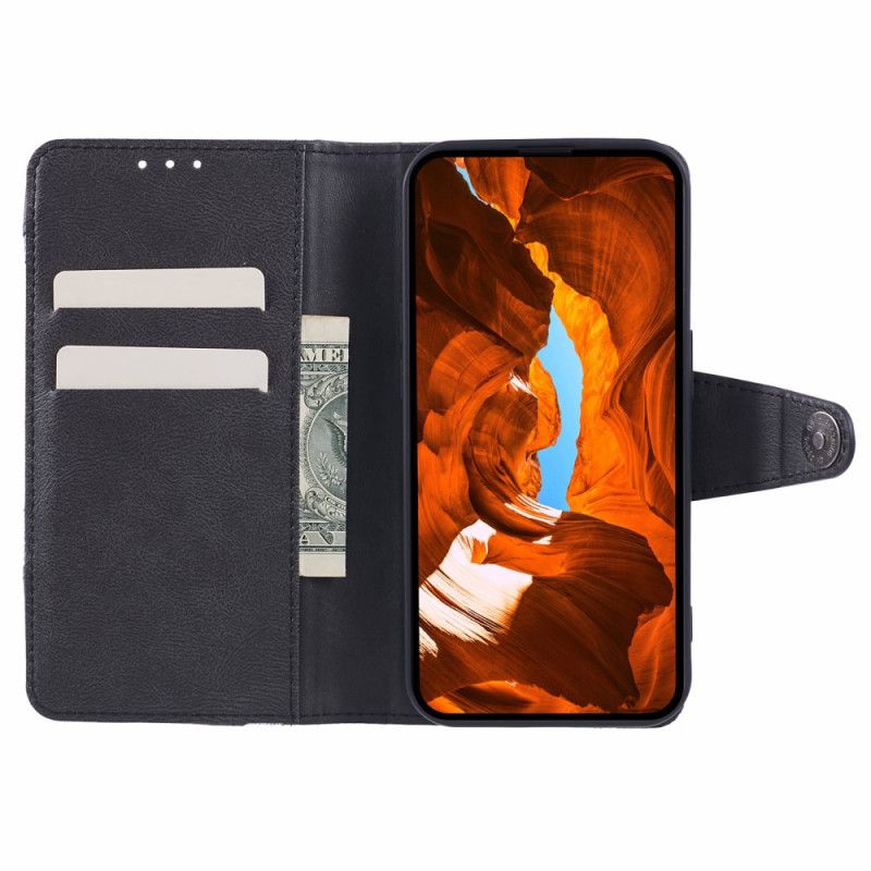 Flip Cover Realme 12 Pro / 12 Pro Plus Bi-tekstur