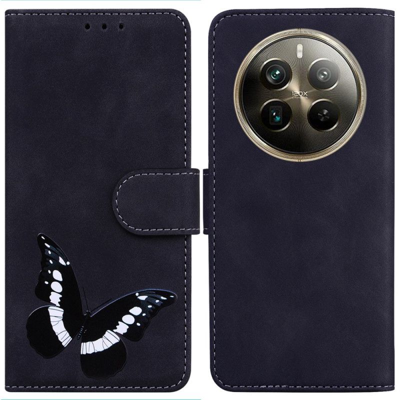 Flip Cover Realme 12 Pro / 12 Pro Plus Sommerfugletryk