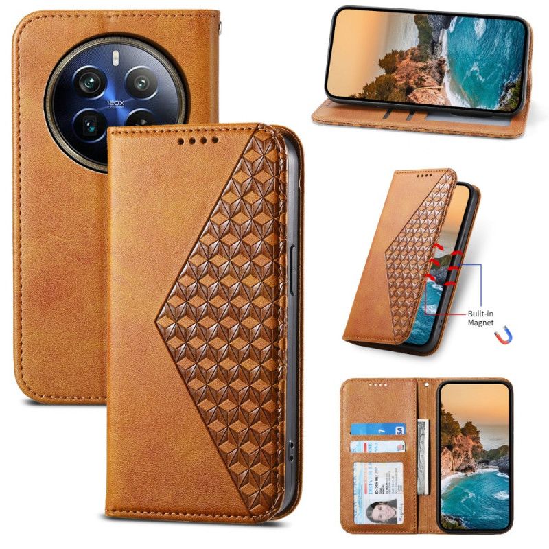 Flip Cover Realme 12 Pro / 12 Pro Plus Stiliseret